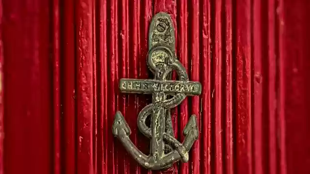 Free download Anchor Door Knocker Handle -  free photo or picture to be edited with GIMP online image editor