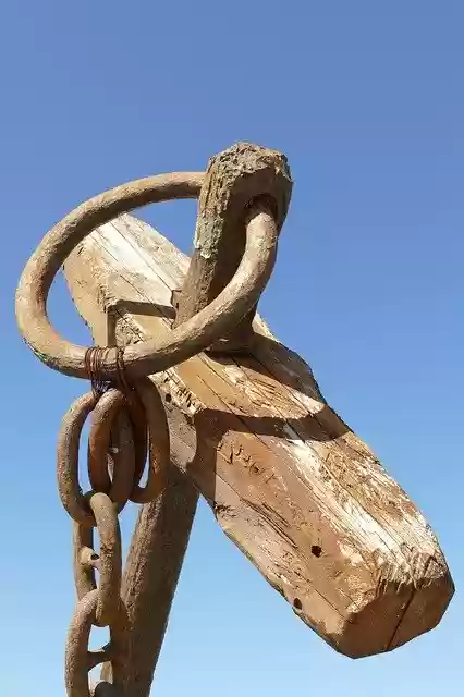 Free download Anchor Necklace Old -  free free photo or picture to be edited with GIMP online image editor