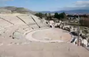 Free download Ancient Theatre - Philippi free photo or picture to be edited with GIMP online image editor
