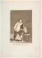 Free download And His House is on Fire (Ysele Quema la Casa), from The Caprices (Los Caprichos), plate 18 free photo or picture to be edited with GIMP online image editor