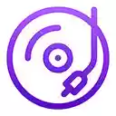 A New Tab, A New Song  screen for extension Chrome web store in OffiDocs Chromium