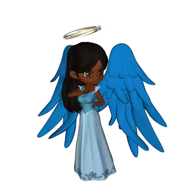 Free download Angel Cute Toon -  free illustration to be edited with GIMP free online image editor