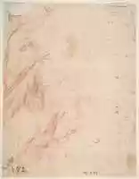 Free download Angel (Recto); Fragmentary Sketches of Same Subject (Verso) free photo or picture to be edited with GIMP online image editor