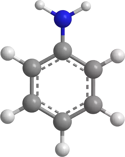 Free download Aniline Quimcia Organic Molecula -  free illustration to be edited with GIMP free online image editor