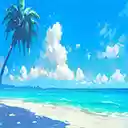Anime9 Beautiful Deserted Beach  screen for extension Chrome web store in OffiDocs Chromium