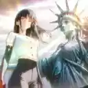 Anime Girl Before Liberty Live Wallpaper  screen for extension Chrome web store in OffiDocs Chromium