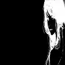 Anime Girl Black Theme 02  screen for extension Chrome web store in OffiDocs Chromium