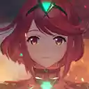 ANIME | XENOBLADE CHRONICLES 2 «PYRA»  screen for extension Chrome web store in OffiDocs Chromium