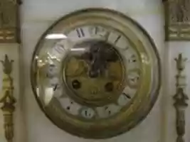 Free download An Old Clock Made of Marble free photo or picture to be edited with GIMP online image editor