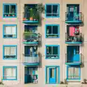 Apartment window  screen for extension Chrome web store in OffiDocs Chromium
