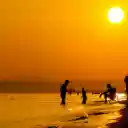 A Picturesque Sunset by the Sea  screen for extension Chrome web store in OffiDocs Chromium