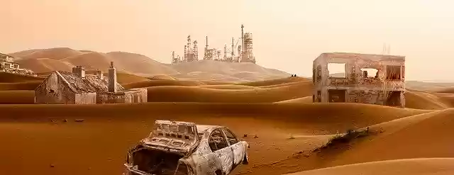 Free download Apocalypse Desert Ruins -  free free photo or picture to be edited with GIMP online image editor
