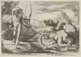 Free download Apollo Killing the Python free photo or picture to be edited with GIMP online image editor