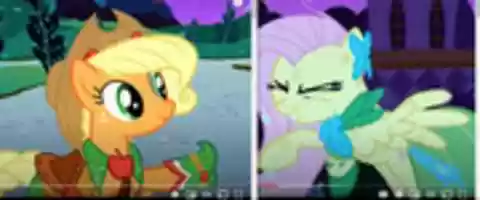 Free download Applejack and Fluttershy free photo or picture to be edited with GIMP online image editor