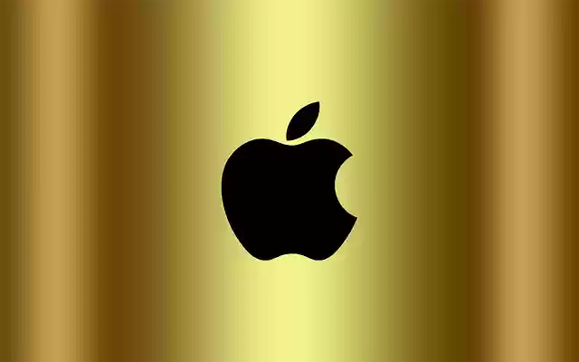 Apple logo  screen for extension Chrome web store in OffiDocs Chromium