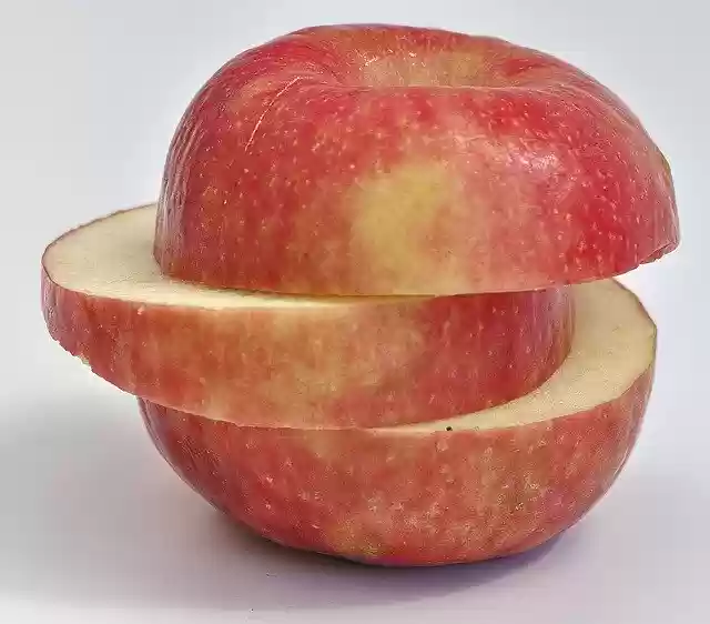 Free download Apple Sliced Discs Dessert -  free free photo or picture to be edited with GIMP online image editor