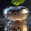Apple wallpaper transparent  screen for extension Chrome web store in OffiDocs Chromium