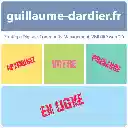 Application du Blog Guillaume Dardier  screen for extension Chrome web store in OffiDocs Chromium