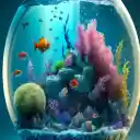 Aquarium Live Wallpaper  screen for extension Chrome web store in OffiDocs Chromium