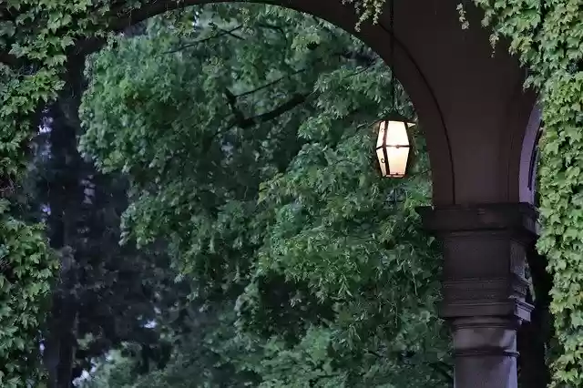 Free download Arcade Lamp Arhitecture -  free photo or picture to be edited with GIMP online image editor