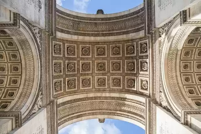 Free download arc de triomphe architecture vaulted free picture to be edited with GIMP free online image editor