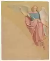 Free download Archangel Drawing a Sword free photo or picture to be edited with GIMP online image editor