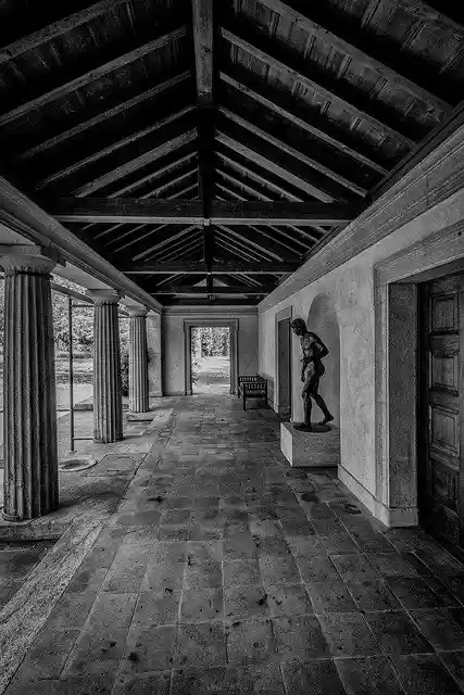 Free download Architecture Art Statue Black And -  free free photo or picture to be edited with GIMP online image editor