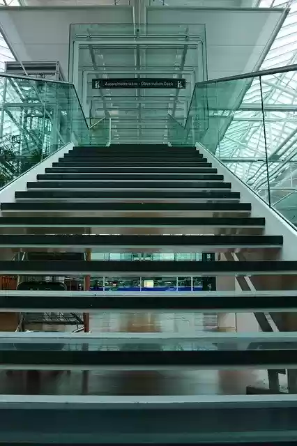 Free download Architecture Gradually Airport -  free photo or picture to be edited with GIMP online image editor