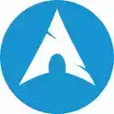 Arch Linux (blue)  screen for extension Chrome web store in OffiDocs Chromium
