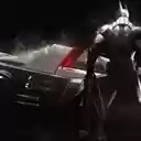 Arkham Knight and Batmobile  screen for extension Chrome web store in OffiDocs Chromium