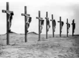 Free download Armenian Girls Crucified During The Armenain Genocide By Tirkey free photo or picture to be edited with GIMP online image editor