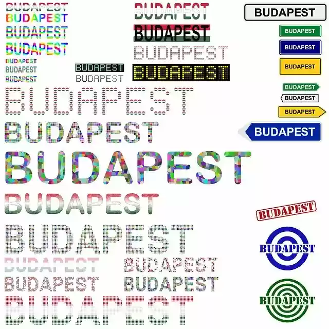 Free download Arrow Board Budapest -  free illustration to be edited with GIMP free online image editor