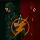 Arrow vs Flash  screen for extension Chrome web store in OffiDocs Chromium