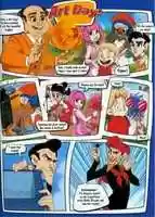Free download Art Day! (A LazyTown Comic Strip) free photo or picture to be edited with GIMP online image editor