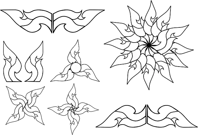 Free download Art Flower Ornaments - Free vector graphic on Pixabay free illustration to be edited with GIMP free online image editor