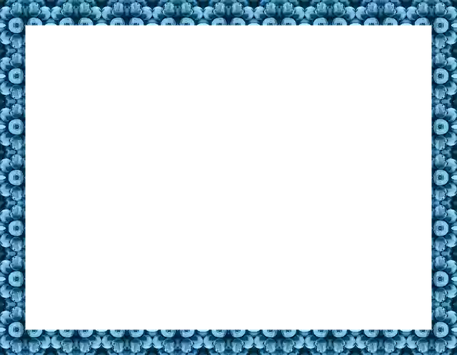 Free download Art Frame Blueberries -  free illustration to be edited with GIMP free online image editor