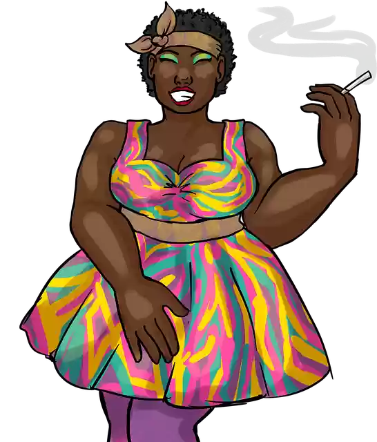 Free download Art Transparent Black Woman free illustration to be edited with GIMP online image editor