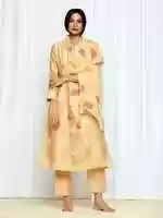 Free download ARUNIMA Kurta Set Yellow free photo or picture to be edited with GIMP online image editor