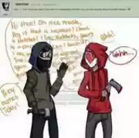 Free download Ask ticci toby entries free photo or picture to be edited with GIMP online image editor