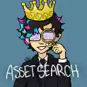 Asset Search  screen for extension Chrome web store in OffiDocs Chromium
