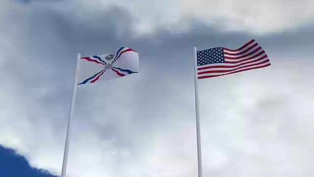 Free download Assyrian American Flag -  free illustration to be edited with GIMP free online image editor