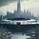 A stunning view of a futuristic spaceship  screen for extension Chrome web store in OffiDocs Chromium