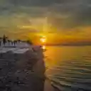 A Sunset at a Beach in Thessaloniki, Greece  screen for extension Chrome web store in OffiDocs Chromium