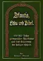 Free download ATLANTIS Edda Bibel Buchcover (b) free photo or picture to be edited with GIMP online image editor