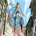 Attack On Titan Mikasa Theme  screen for extension Chrome web store in OffiDocs Chromium