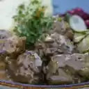 Attractive beef meatballs  screen for extension Chrome web store in OffiDocs Chromium