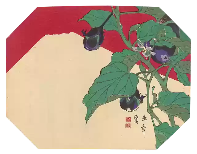 Free download Aubergine Art Vintage -  free illustration to be edited with GIMP free online image editor