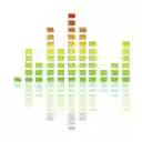 Audio Visualizer AudioVibe  screen for extension Chrome web store in OffiDocs Chromium