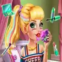Audrey Cheerleader Real Makeover  screen for extension Chrome web store in OffiDocs Chromium