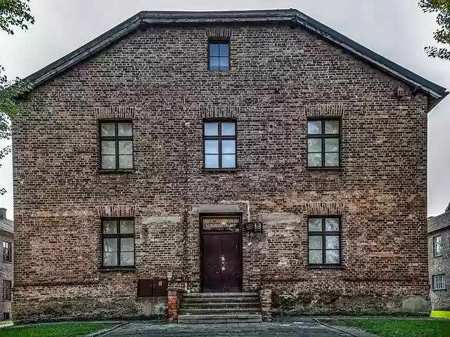 Free download Auschwitz Concentration Camp Block -  free photo or picture to be edited with GIMP online image editor